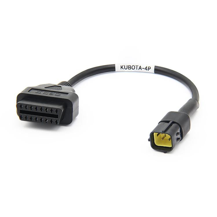 Agricultural Machinery Repair OBD2 Diagnostic Adapter Cable for Kubota Diagmaster Python