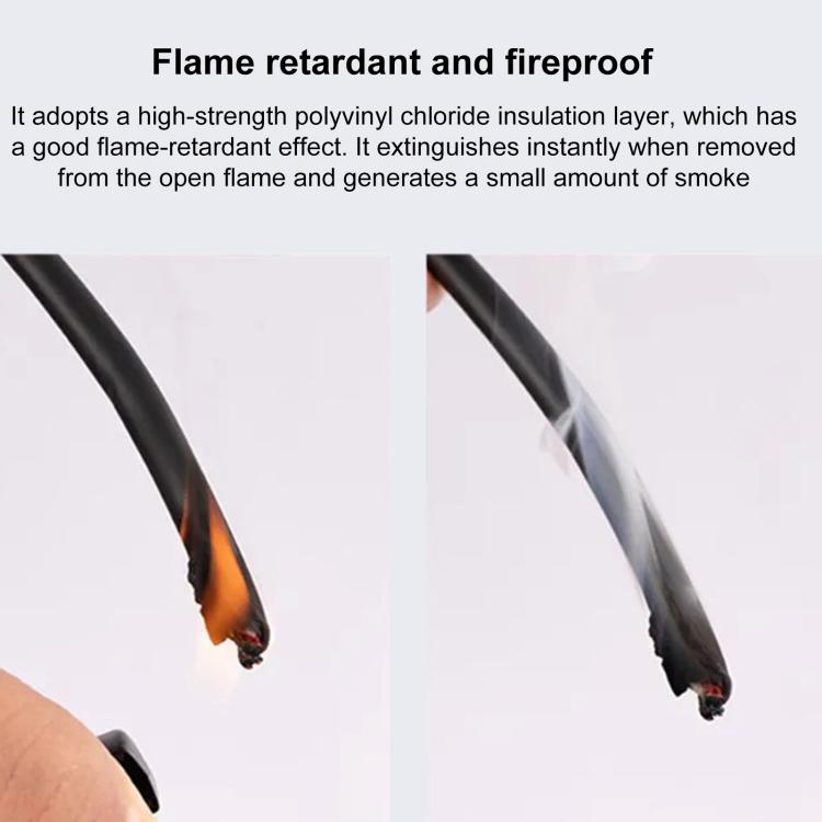 12V-24V 2 in 1 Car Cigarette Lighter Extension Cable with Switch