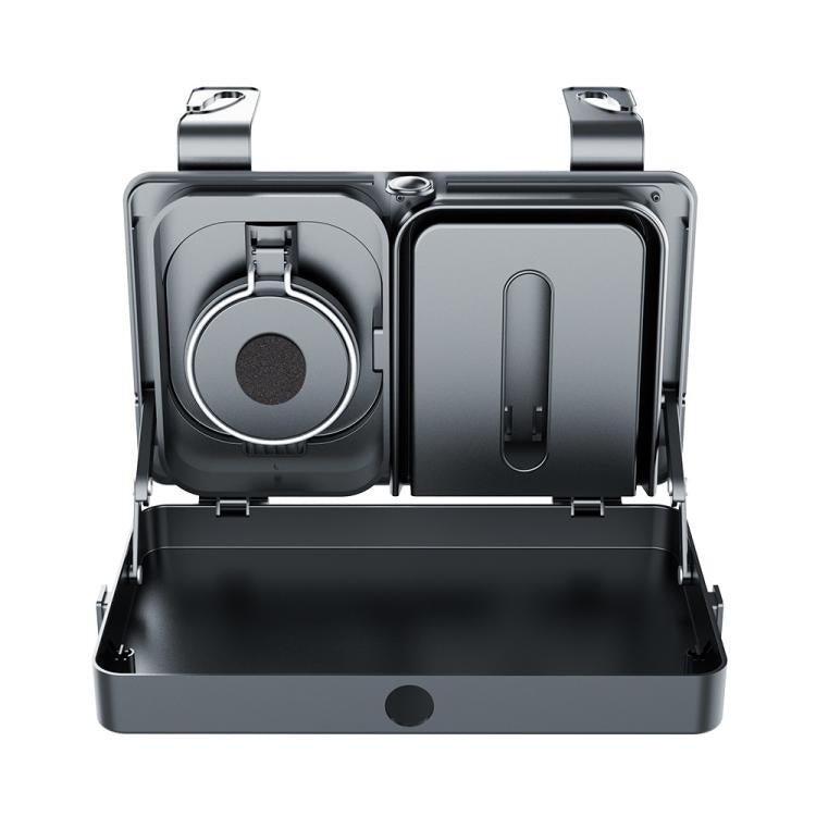 K255 Car Seat Back Storage Rack Multifunctional Tissue Box Water Cup Holder Car Rear Seat Tray Desk