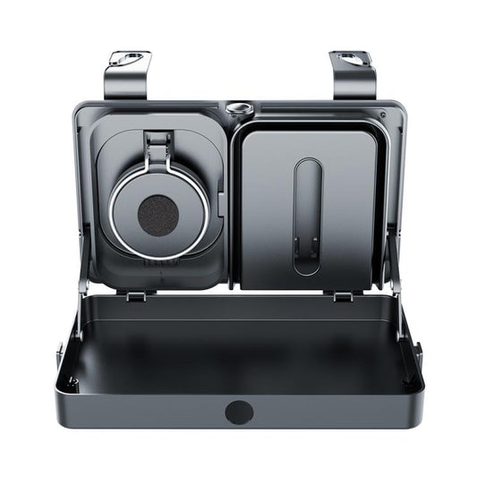 K255 Car Seat Back Storage Rack Multifunctional Tissue Box Water Cup Holder Car Rear Seat Tray Desk