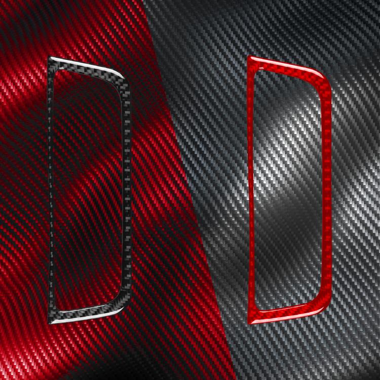 Carbon Fiber Car Air Conditioner Switch Panel B Decorative Sticker for SEAT Ibiza 2009-2014, Left and Right Driver