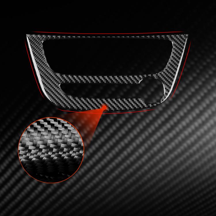 Carbon Fiber Car Air Conditioner Panel A Decorative Sticker for Renault Fluence 2009-2017 / Megane 2008-2016, Left and Right Driver