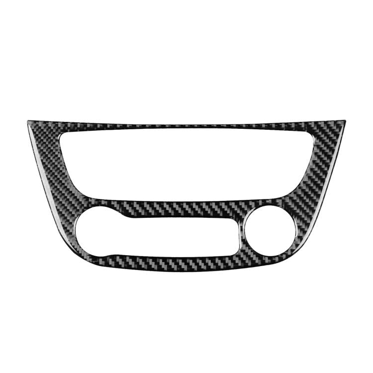 Carbon Fiber Car Air Conditioner Panel B Decorative Sticker for Renault Fluence 2009-2017 / Megane 2008-2016, Left and Right Driver