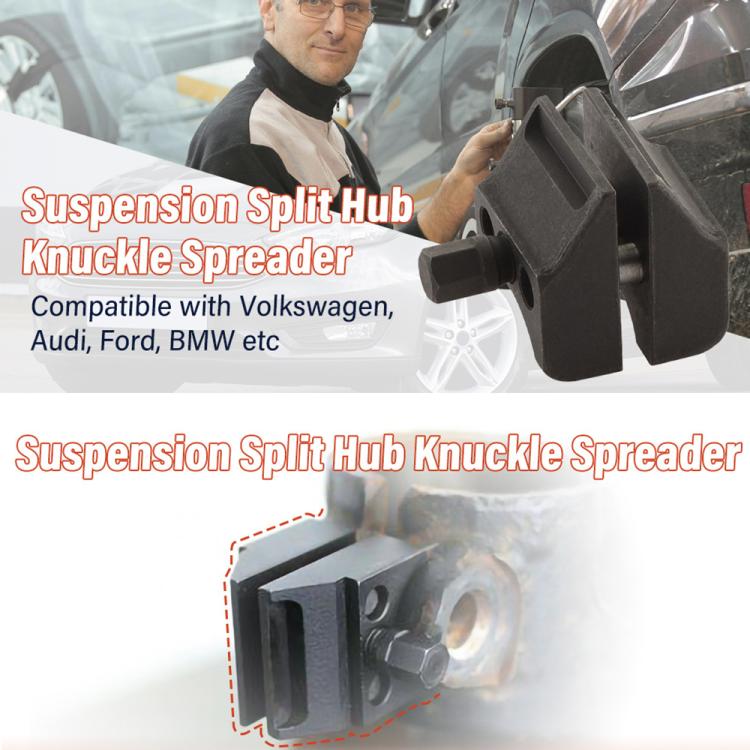 Car Suspension Expansion Horn Separator Suspension Split Hub Knuckle Spreader Tool for Ford / Audi / BMW