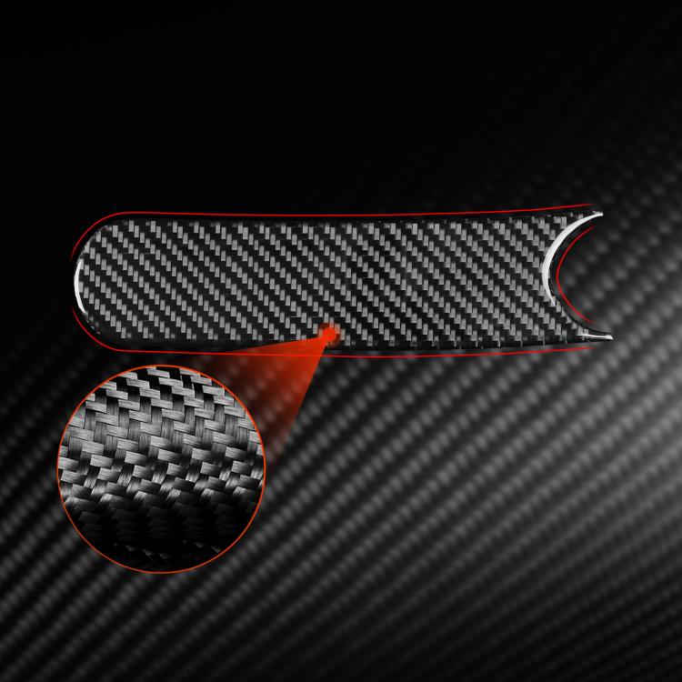 Carbon Fiber Car Handbrake Panel Decorative Sticker for SEAT Leon 2005-2012, Left and Right Driver