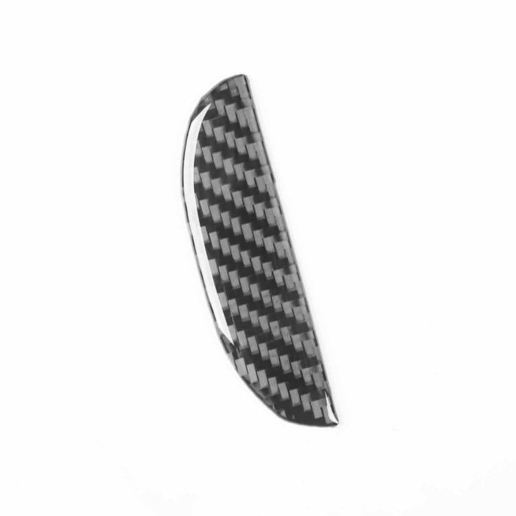 Carbon Fiber Car Passenger Seat Storage Box Handle Decorative Sticker for SEAT Leon 2005-2012, Left and Right Driver