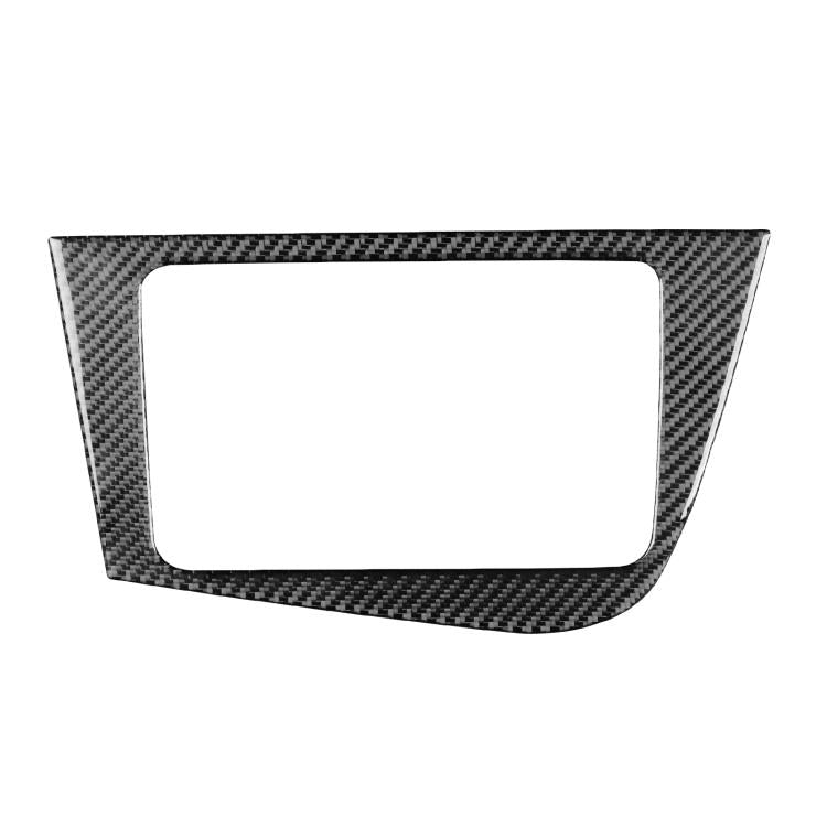 Carbon Fiber Car Center Console Panel Decorative Sticker for SEAT Leon 2005-2012