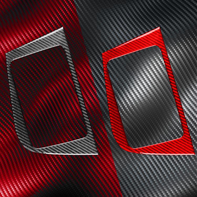 Carbon Fiber Car Center Console Panel Decorative Sticker for SEAT Leon 2005-2012