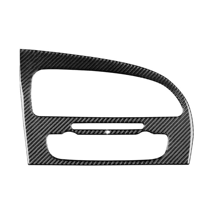 Carbon Fiber Car Center Console Air Conditioner Panel Decorative Sticker for SEAT Leon 2005-2012