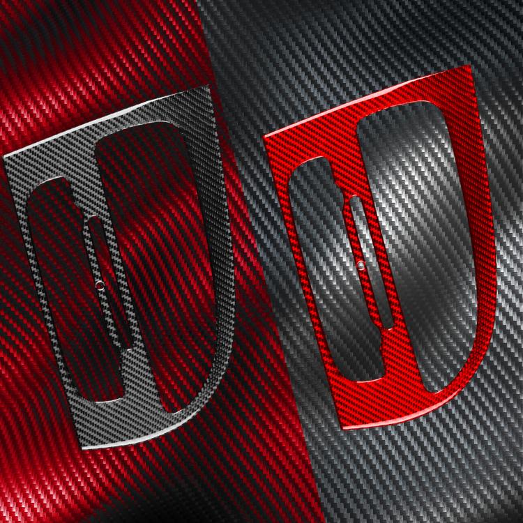 Carbon Fiber Car Center Console Air Conditioner Panel Decorative Sticker for SEAT Leon 2005-2012