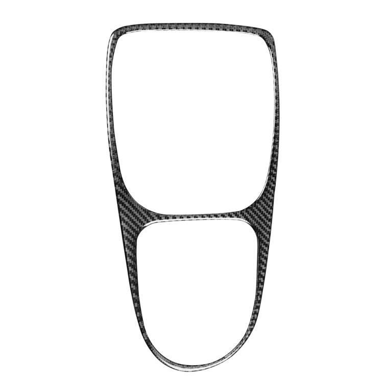 Carbon Fiber Car Gear Shift Frame Decorative Sticker for SEAT Leon 2005-2012, Left and Right Driver