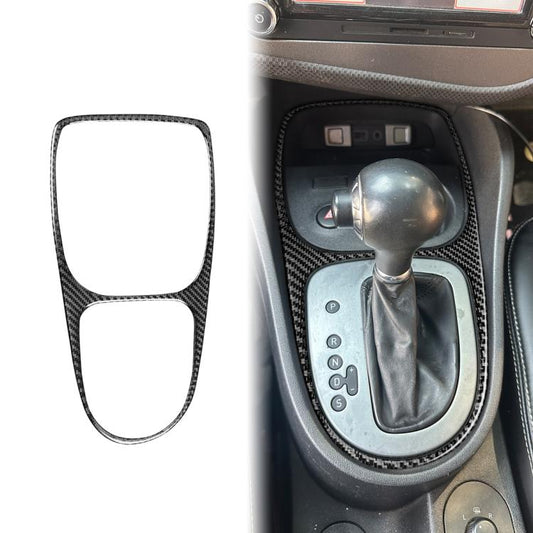 Carbon Fiber Car Gear Shift Frame Decorative Sticker for SEAT Leon 2005-2012, Left and Right Driver