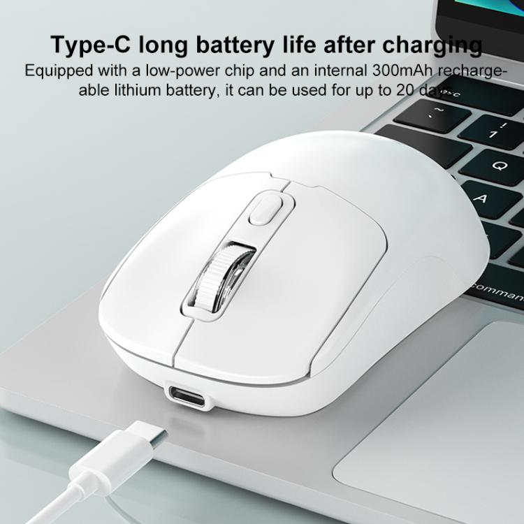 ZGA Sky Drill Dual Modes 2.4G BT5.0 Wireless Mouse