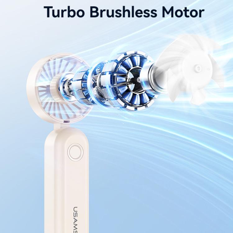 USAMS ZB352 Digital Display Folding Handheld Mini Fan