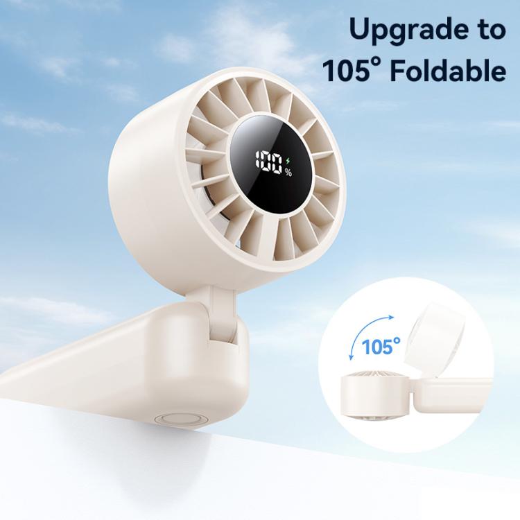 USAMS ZB352 Digital Display Folding Handheld Mini Fan