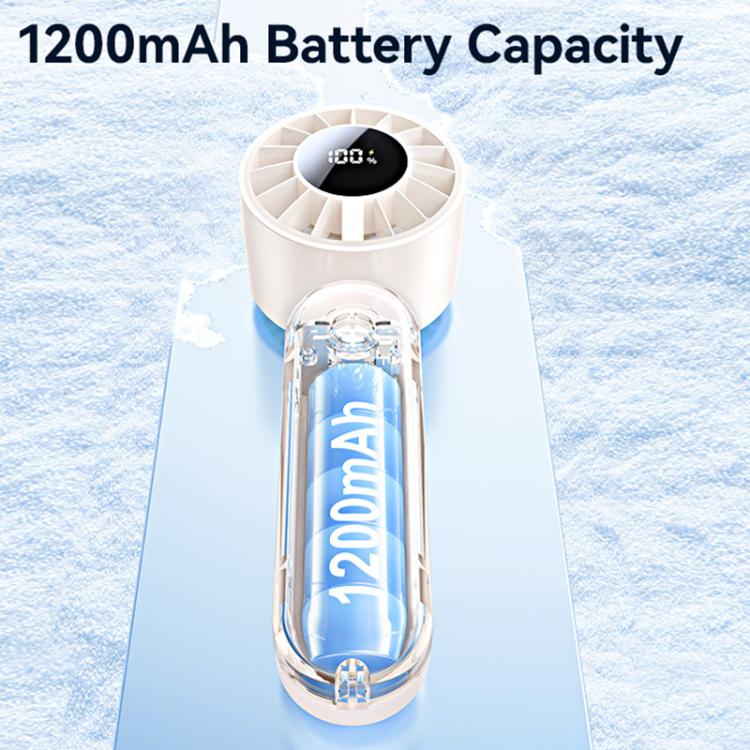 USAMS ZB352 Digital Display Folding Handheld Mini Fan