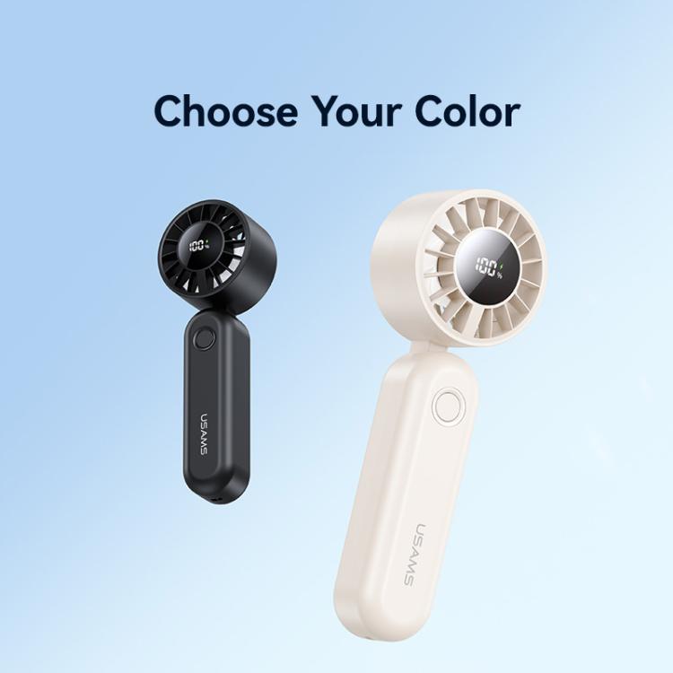 USAMS ZB352 Digital Display Folding Handheld Mini Fan