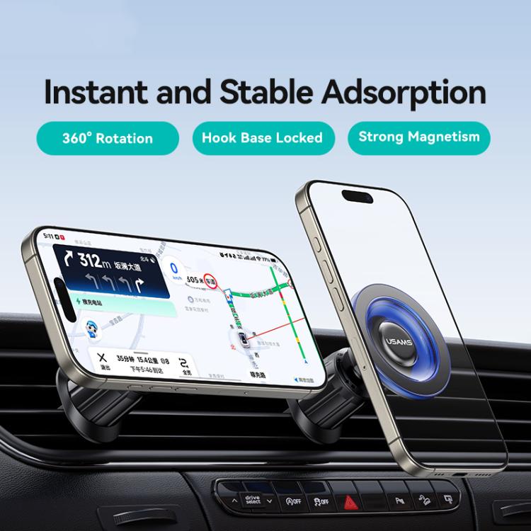 USAMS ZJ081 Magnetic Car Air Vent Phone Holder