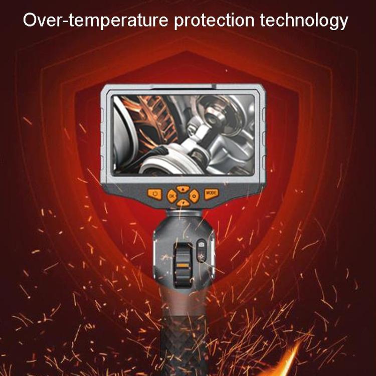 TESLONG TD500 5 Inch HD Large Screen Dual Steering Endoscope 1.55m Length