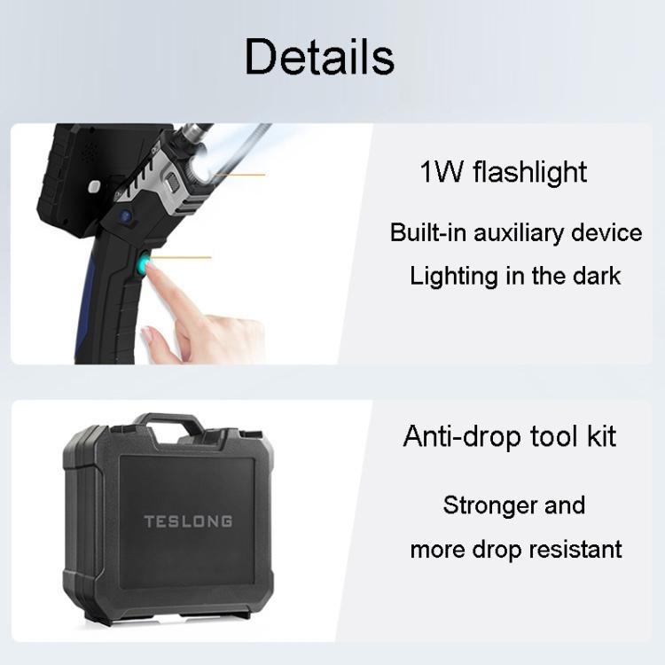 TESLONG NTS300 5 Inch Large Screen Industrial Endoscope Auto Repair Tools