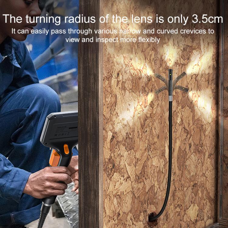 TESLONG TD450S 4.5 Inch Screen 210 Degree Bendable Industrial Endoscope 1.55m Length