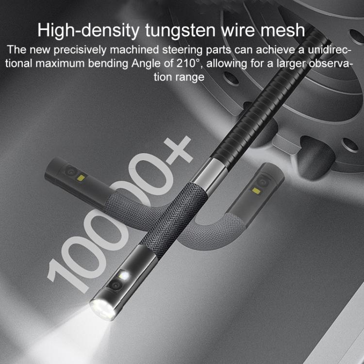 TESLONG TD450S 4.5 Inch Screen 210 Degree Bendable Industrial Endoscope 1.55m Length