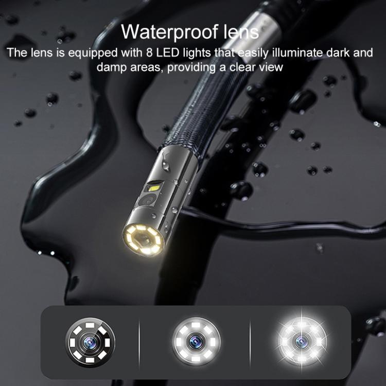 TESLONG TD450S 4.5 Inch Screen 210 Degree Bendable Industrial Endoscope 1.55m Length