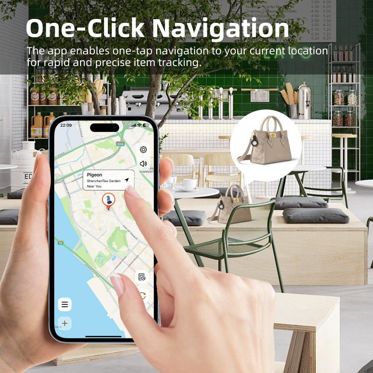 M10 Mini GPS Location Tracker Anti-lost Device with Keychain