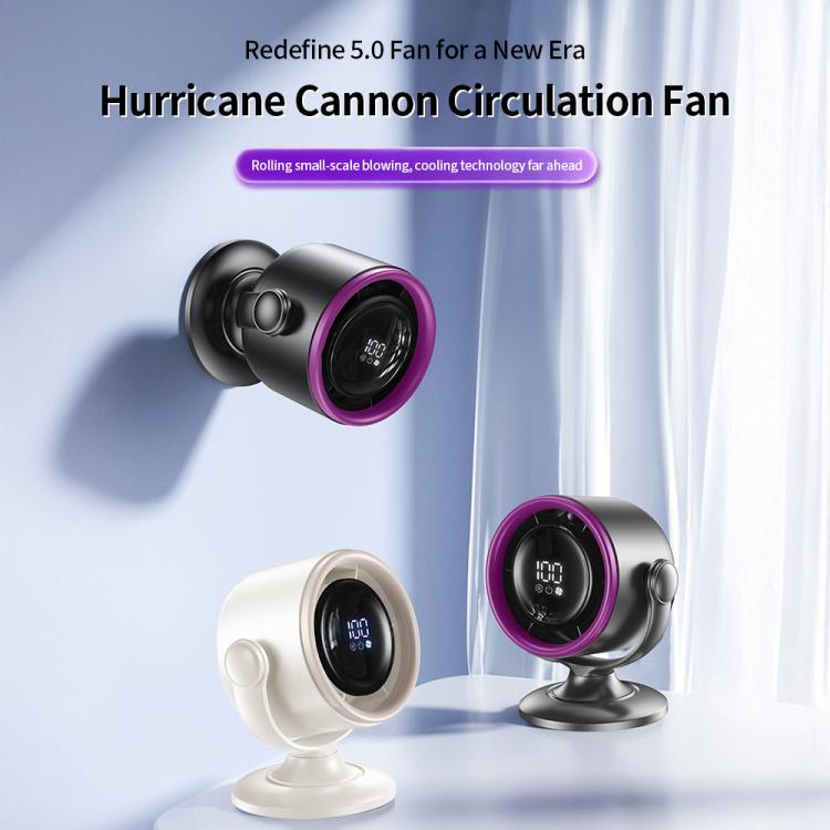 LS01 Bladeless Digital Display Desktop Circulation Fan