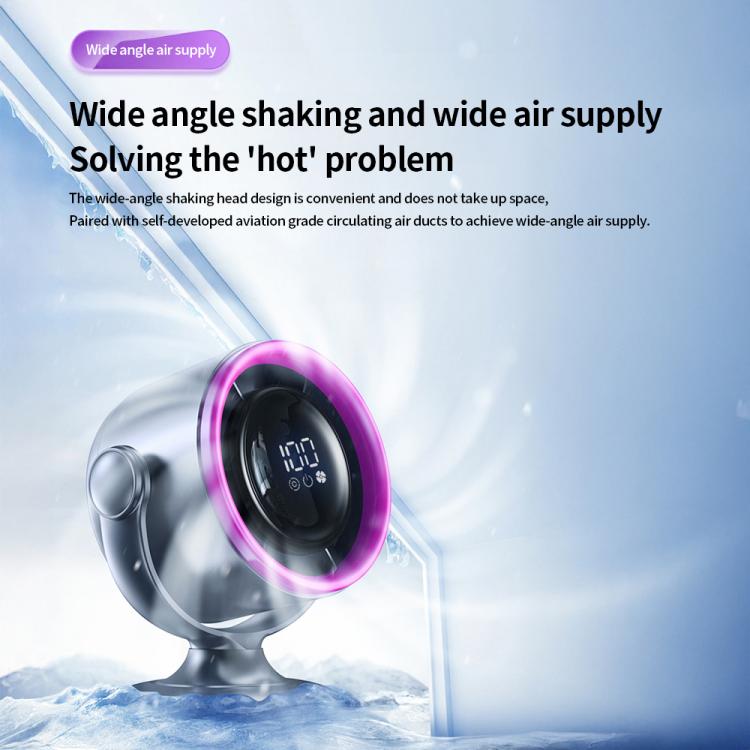 LS01 Bladeless Digital Display Desktop Circulation Fan