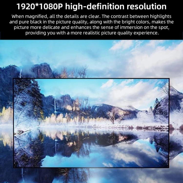 Cheerlux C26A Android Version 1920x1080P 420ANSI Smart Projector