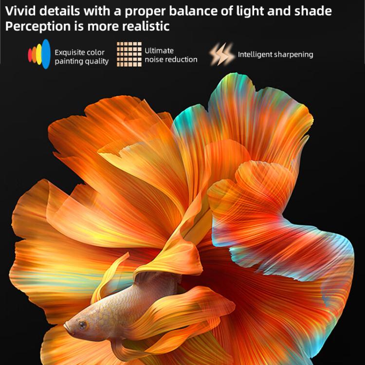 Cheerlux C58A1 Android Version 1920x1080P 650ANSI Smart Projector, with Front Display