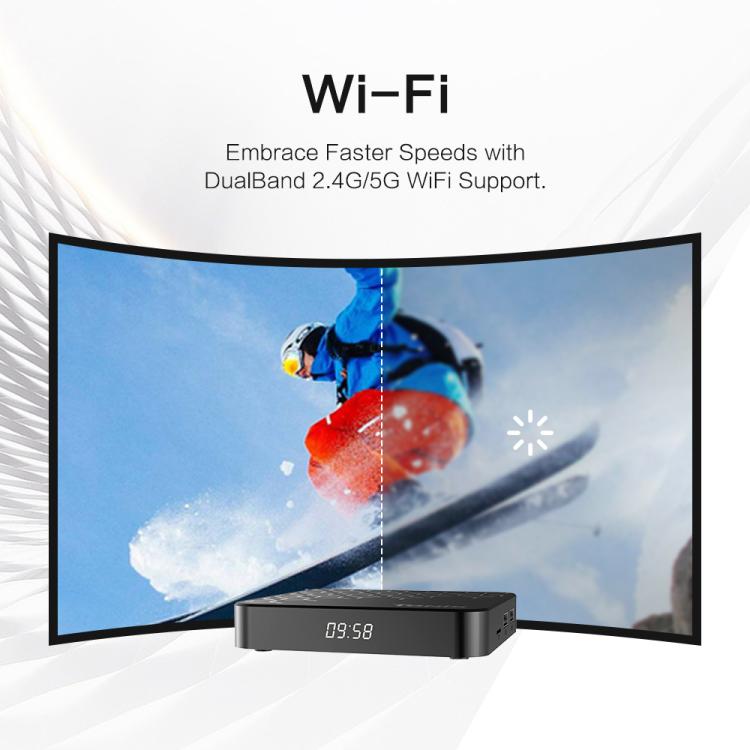 Tanix TX7 8K UHD Android 14 Smart TV Box with Remote Control, Allwinner H728 Octa-Core