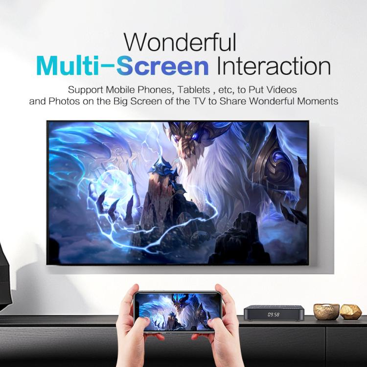 Tanix TX7 8K UHD Android 14 Smart TV Box with Remote Control, Allwinner H728 Octa-Core