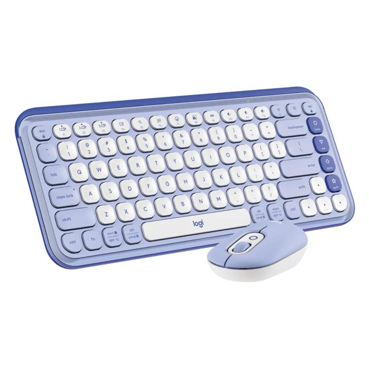 Logitech POP ICON COMBO Wireless Bluetooth Keyboard and Mouse Set