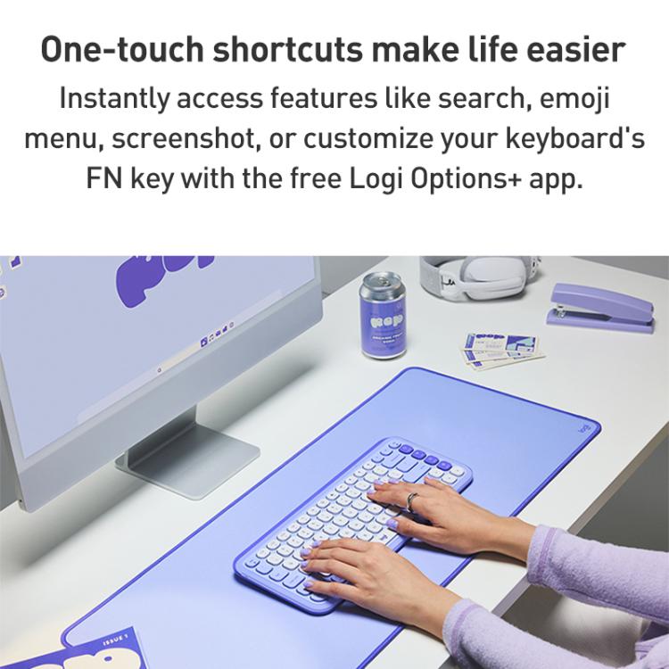 Logitech POP ICON KEYS Wireless Bluetooth Keyboard