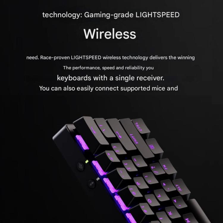 Logitech G PRO X 60 LIGHTSPEED Wireless Gaming Keyboard, GX-L Optical Switches