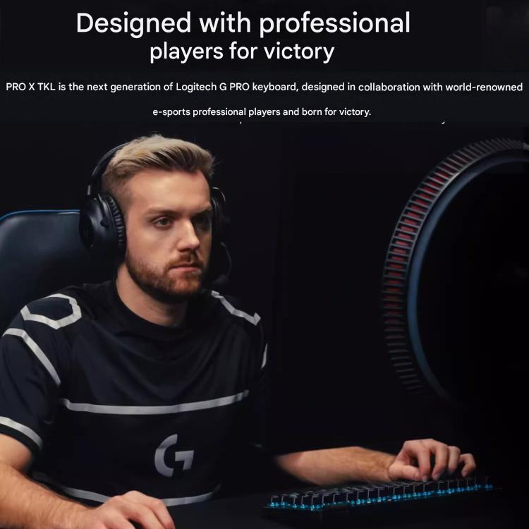 Logitech G PRO X TKL Wireless Gaming Keyboard, GX-T Mechanical Switches