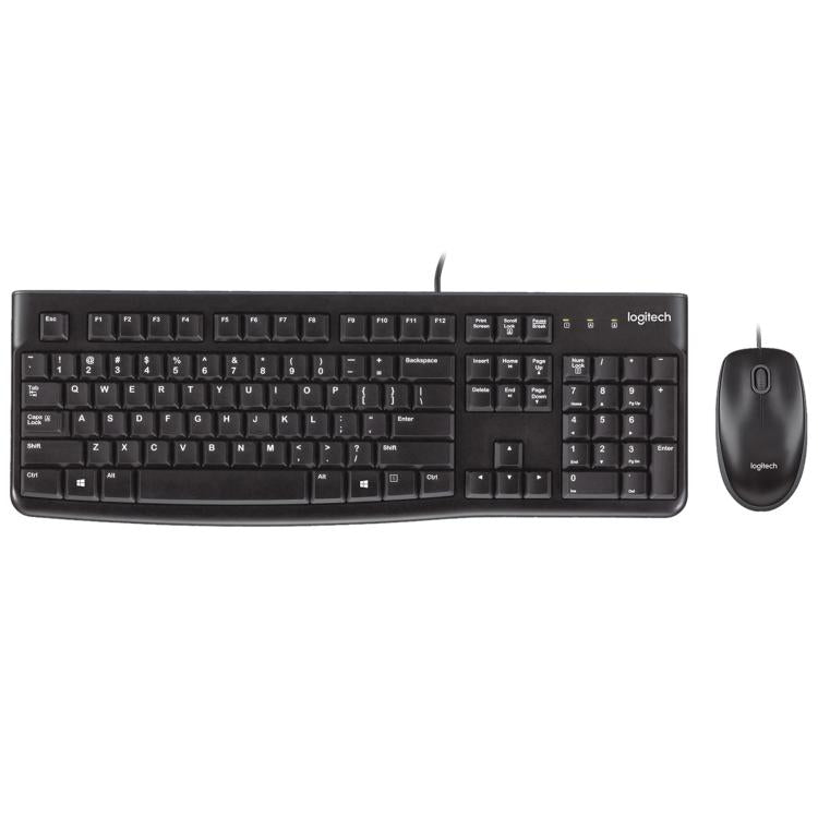Logitech MK120 Wired Keyboard and Mouse Set