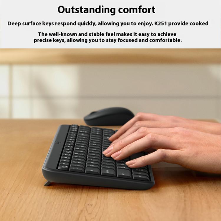 Logitech K251 Wireless Bluetooth Keyboard for Business Laptop Office use