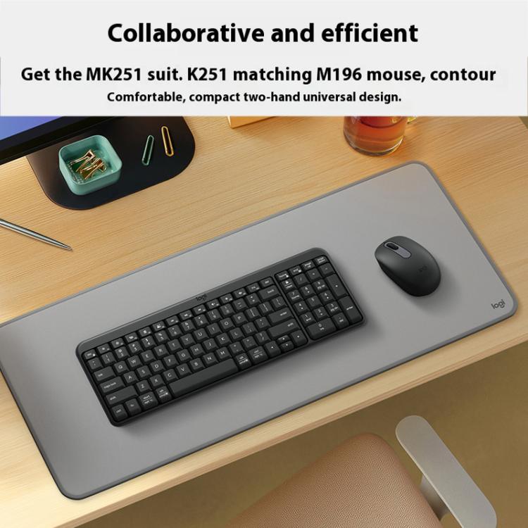 Logitech K251 Wireless Bluetooth Keyboard for Business Laptop Office use