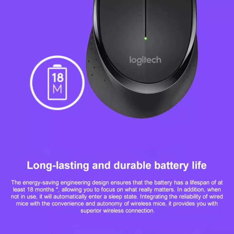 Logitech M275 1000dpi 2.4GHz Wireless Mouse with USB