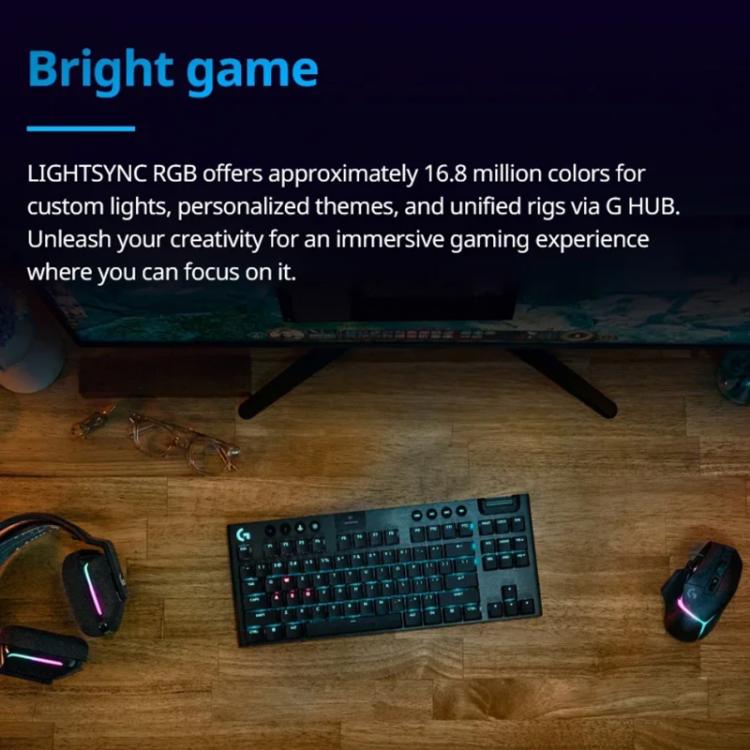 Logitech G915 X LIGHTSPEED TKL Low Profile Gaming Keyboard