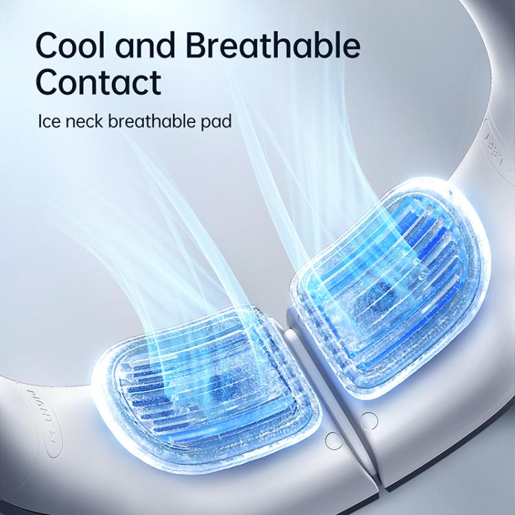 JisuLife FA45 100-speed Dual Turbo Portable Neck Fan Pro1