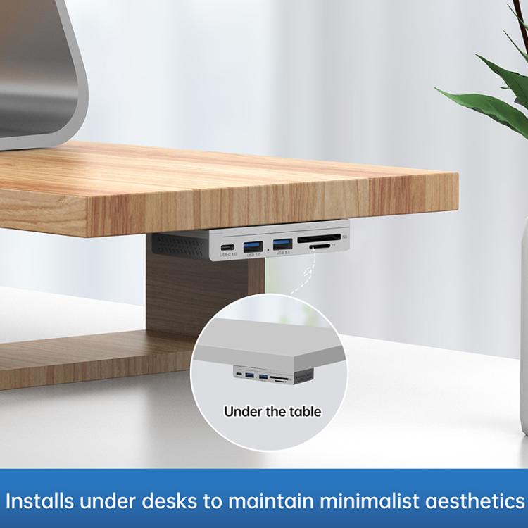 HST-2A1CTS 5 in 1 USB 3.0 Detachable Magnetic Docking Station