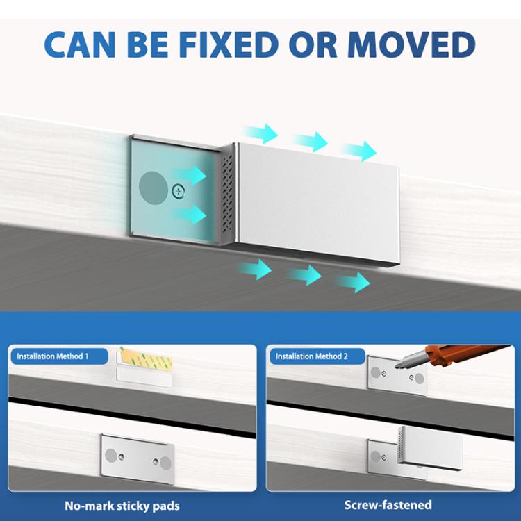 HST-2A2C 4 in 1 USB 3.2 10Gbps Detachable Magnetic Docking Station