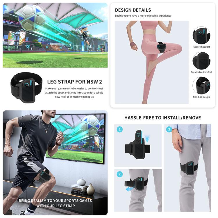 JYS NS2317 14-in-1 Sports Gaming Motion Sensor Controller Set