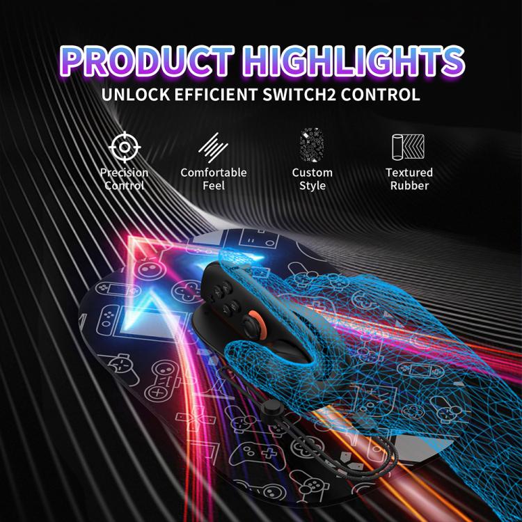 JYS NS2313 Left & Right Controller Mouse + Pad Joy-Con Adapter Stand