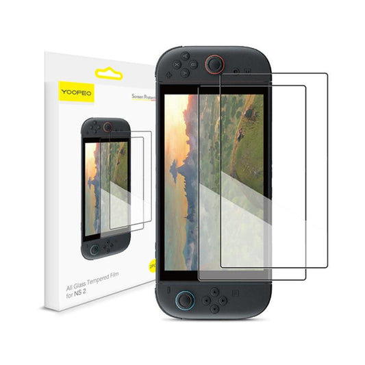 YOOPEO YP115 2pcs Anti-fingerprint HD Tempered Glass Film