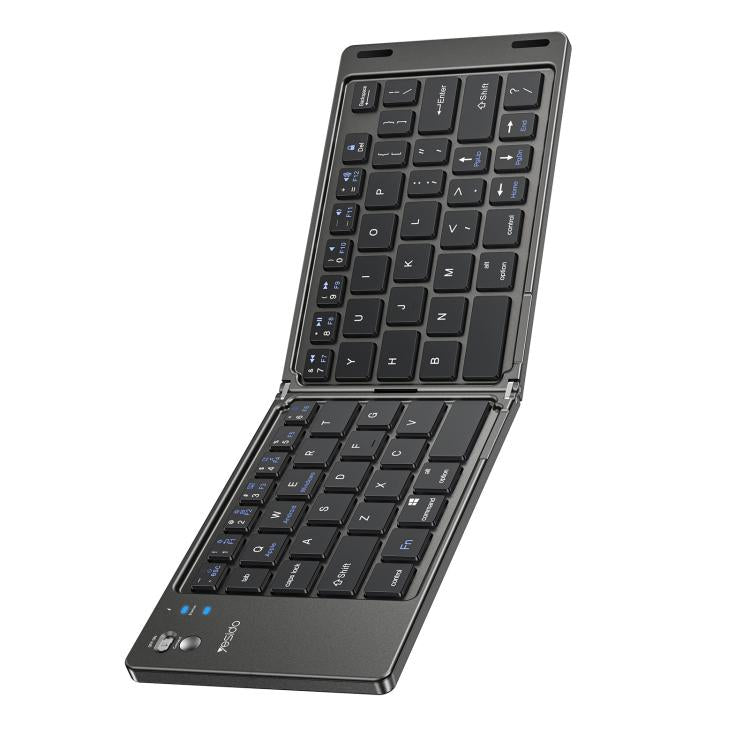Yesido KB27 Ultra Slim Mini Two-Fold Portable Bluetooth Keyboard